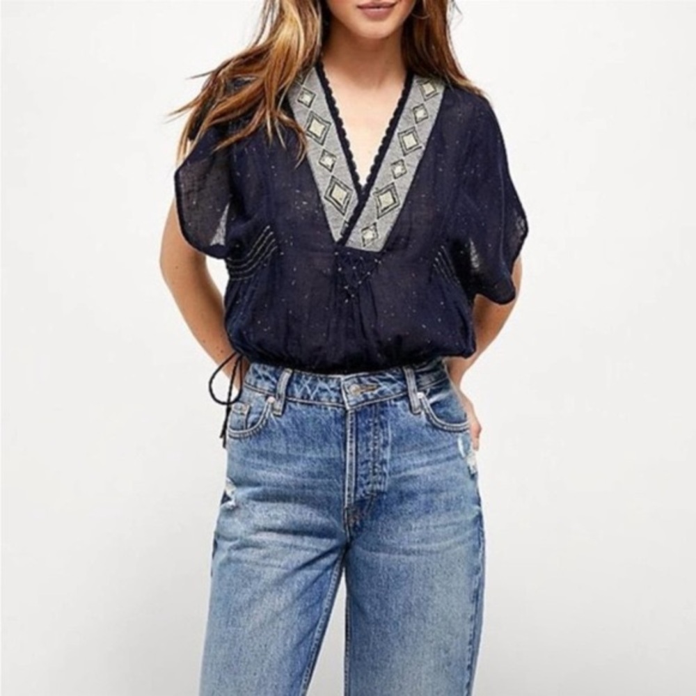 4/$50 NWT Like a Breeze top by Free People
